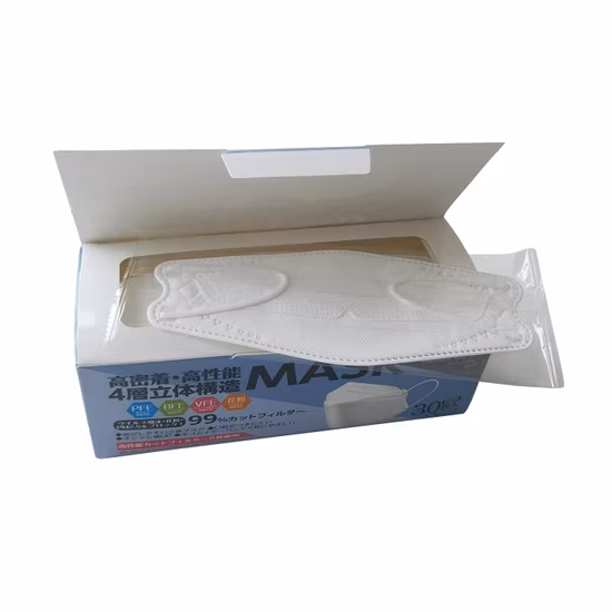 Vendita calda ISO13485 Kf94 all'ingrosso 4 strati monouso non tessuto coreano 3D Kf 94 Kf94mask maschera protettiva colorata per adulti pesce maschera mensile a forma di maschera